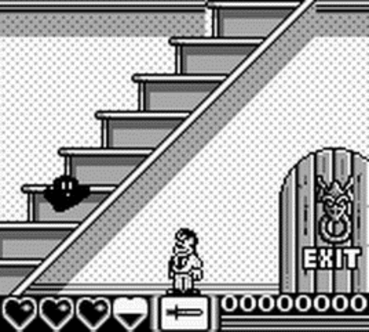Addams Family screenshot 3 for GameBoy